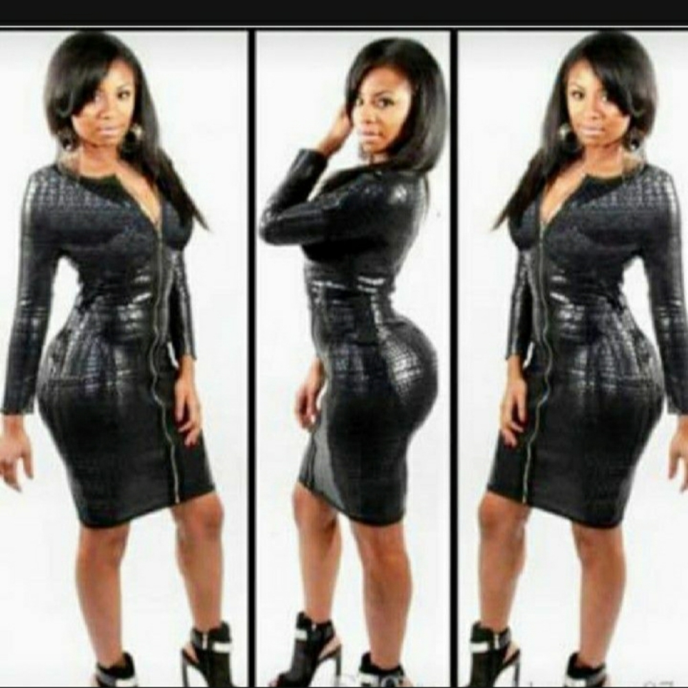 Black dress set